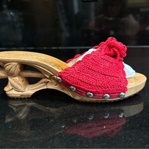 Vintage Sandals by Betsey Johnson . Size 7, worn  a few times